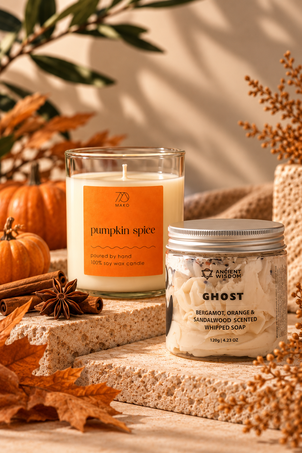 Fall Offer MAKO Candle & Whipped Soap