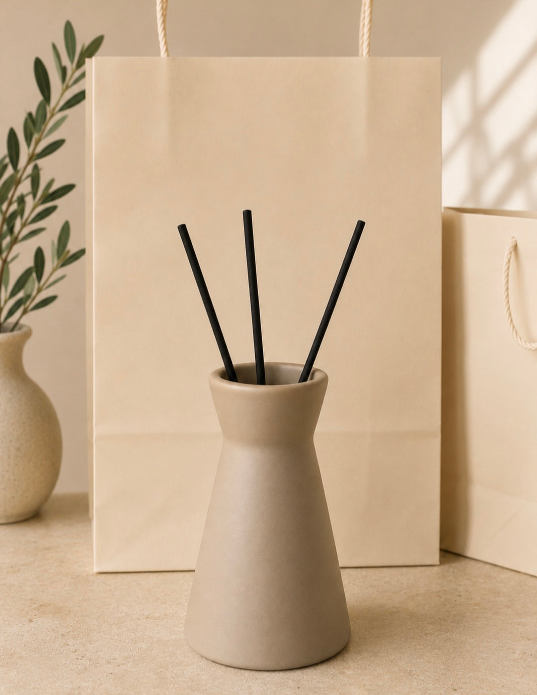 Matte Ceramic Diffuser Vesel
