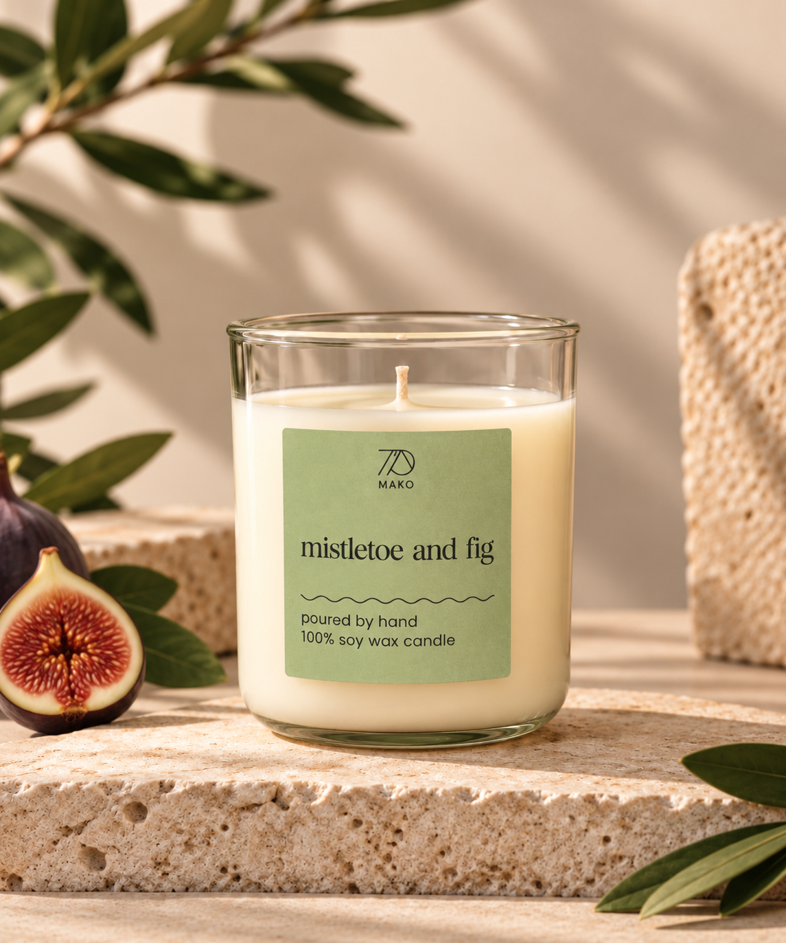 Mistletoe and Fig MAKO Candle - 200g